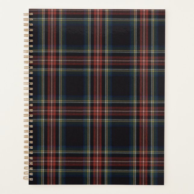 Tartan Standard (8.5" x 11") Planner (Front)