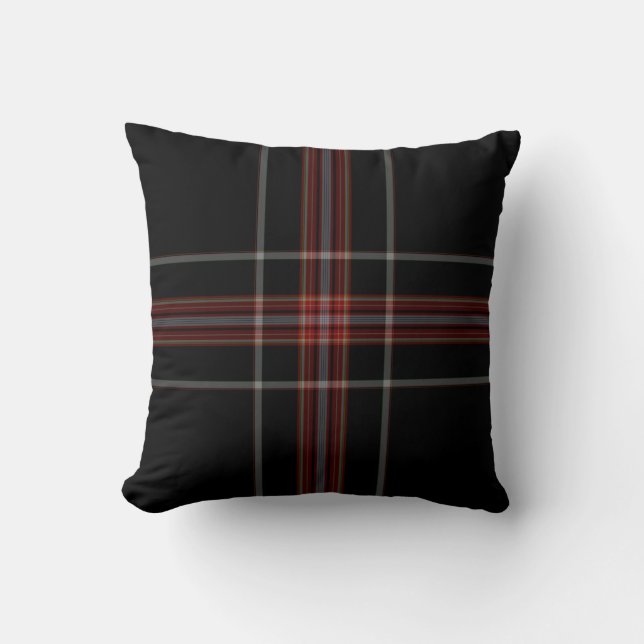 Tartan Throw Pillow (Front)