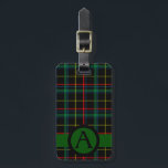 Tartan Twist Luggage Tag<br><div class="desc">Plaid on the front.  Label on the back.  Add your name,  address and phone number.  You can be sure that no one else on the plane will have this tag... unique!</div>