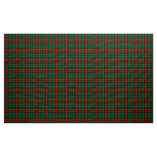 Tartan Walker Tartan Rouge Vert et Noir Tissu Plai