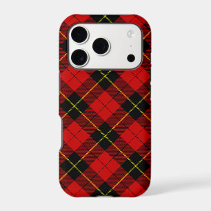 Tartan Wallace rouge noir carreaux