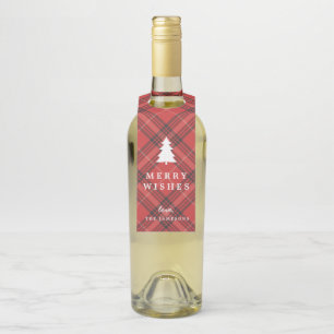 Tartan Wine Tag