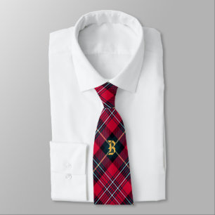 Tartan with (or without) your Initial Tie
