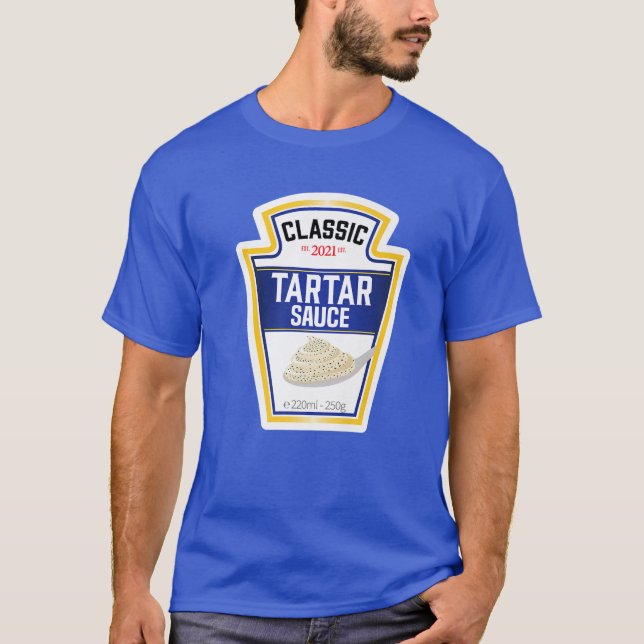 Tartar Sauce Costume Matching Couples Groups DIY W T-Shirt (Front)