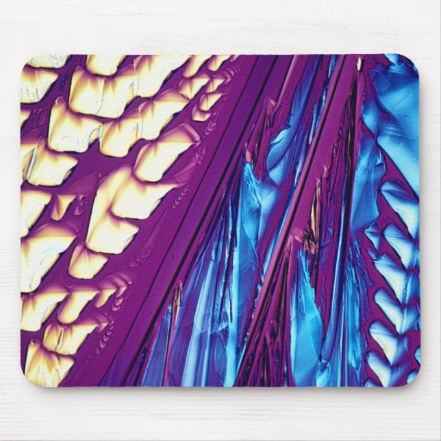 Tartaric Acid Crystals Mouse Pad (Front)