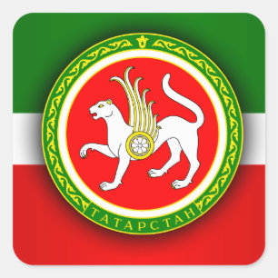 Tartarstan Square Sticker