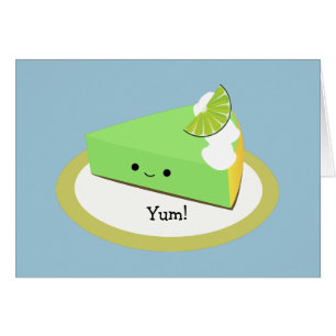 Tarte à citron vert à clé mignonne