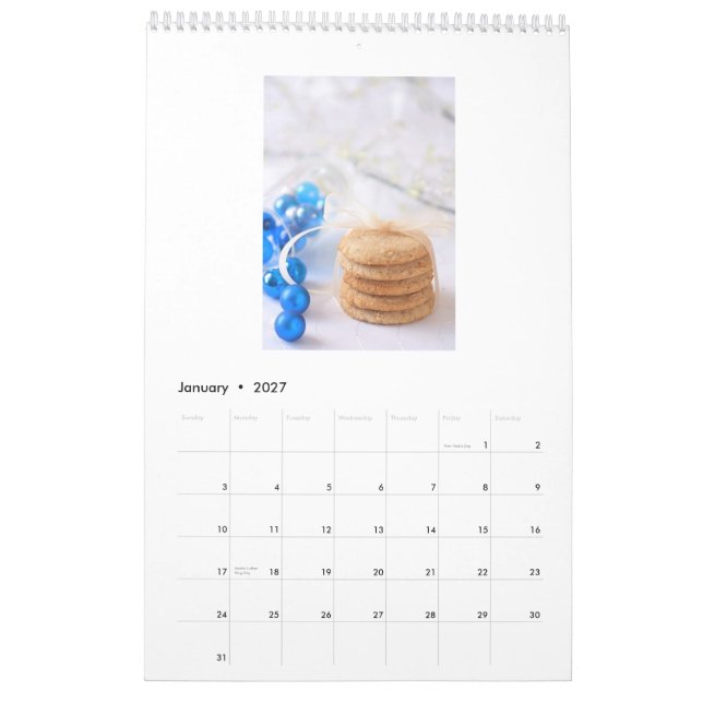 Tartelette Calendar - Customized (Jan 2027)