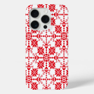 Tartlau red yellow iPhone 15 pro case