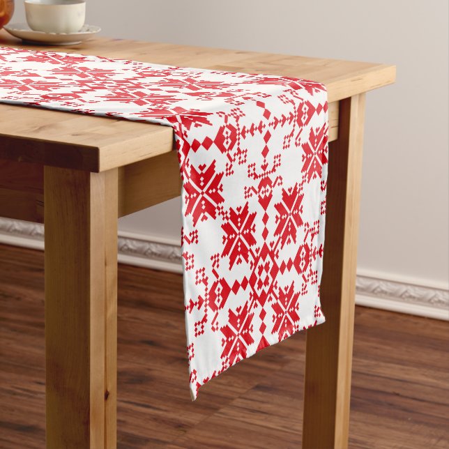 Tartlau Rot Short Table Runner (In Situ)