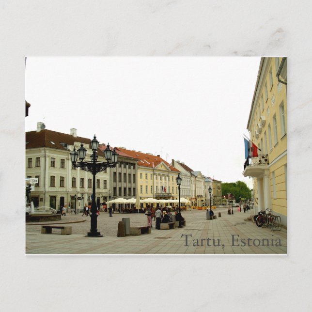 Tartu, Estonia Postcard (Front)