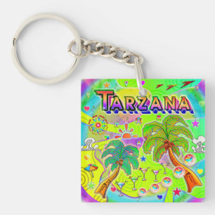 Tarzana Mind Focus Keychain