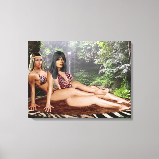 TARZANA SCISSORS LUANA #4 CANVAS PRINT (Front)
