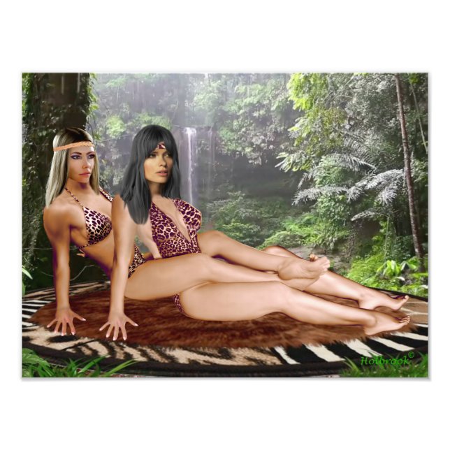 TARZANA SCISSORS LUANA #4 PHOTO PRINT (Front)