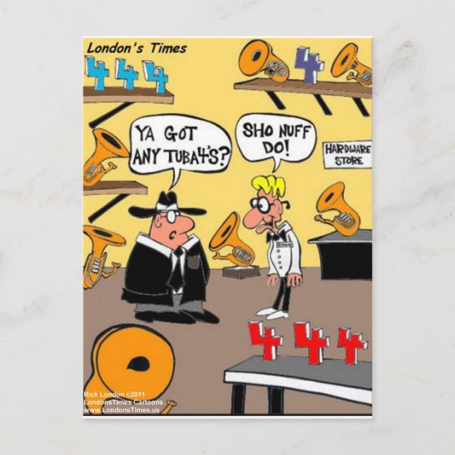 T'as des Tuba 4 ? Funny Tuba Cartes Cadeaux Tee -  (Devant)