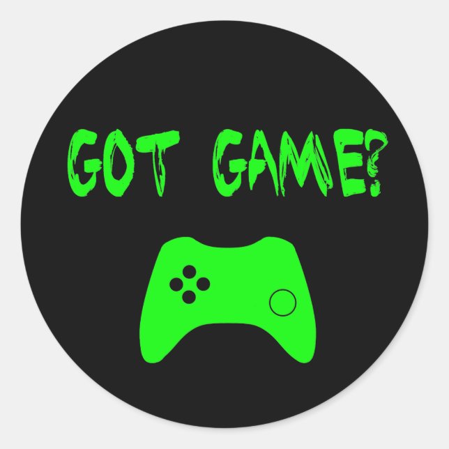 T'As Du Jeu ? Stickers Gamer Drôle (Devant)