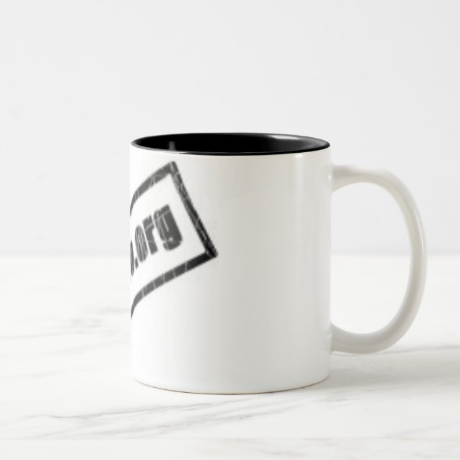 Tasa para Cafe Modelo Reevil! Two-Tone Coffee Mug (Right)