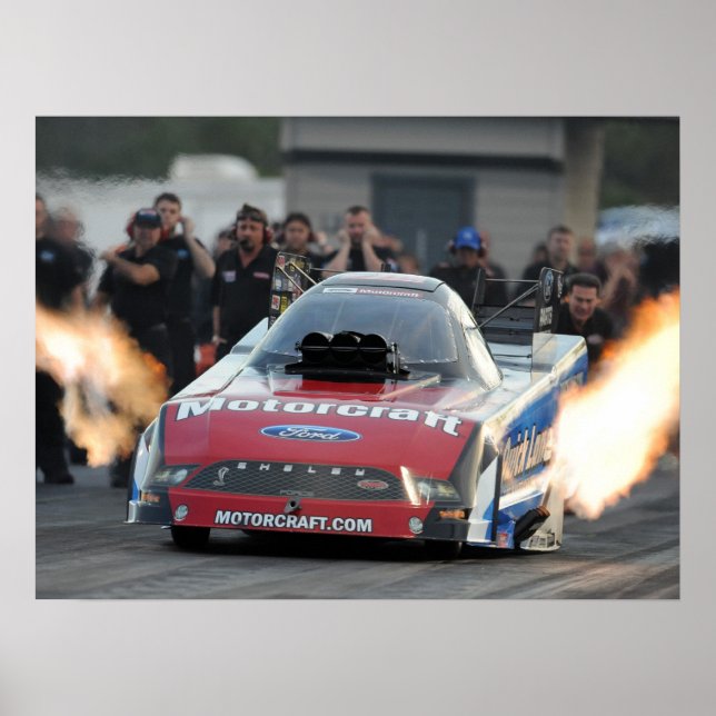 Tasca Quick Lube Funny Car Print (Front)