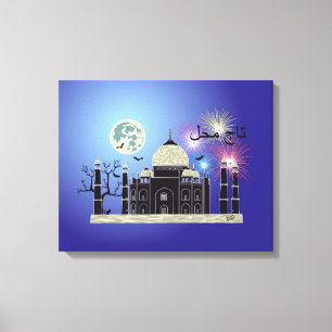 Tasch Mahal India Pressure on Keillon 2 Canvas Print