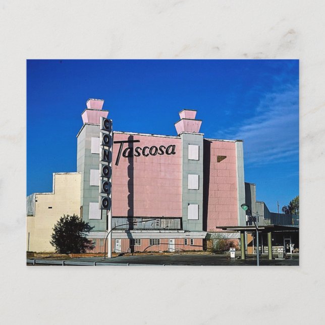 Tascosa Drive-In Theatre, Amarillo, Texas Postcard (Front)