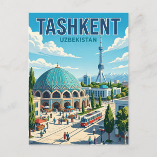 Tashkent Uzbekistan Postcard