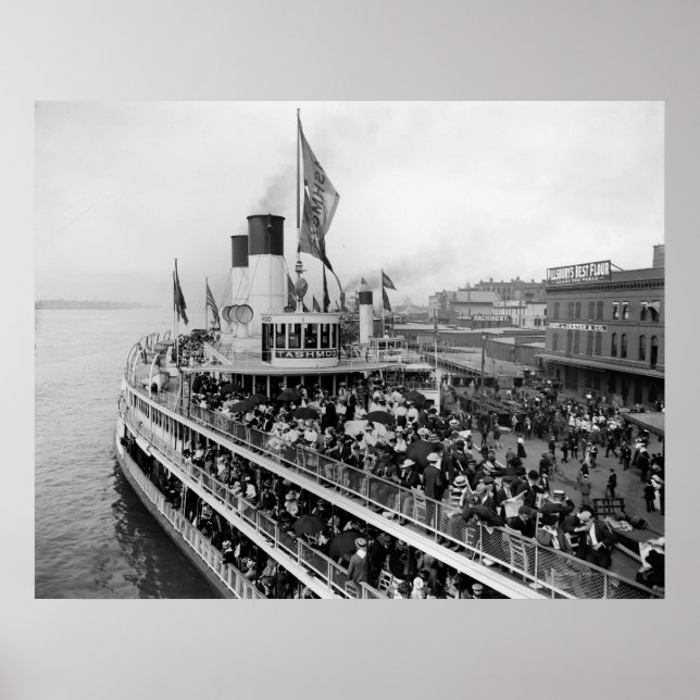 Tashmoo in Detroit, 1900 Poster (Front)