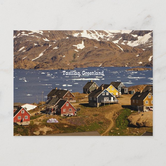 Tasiilaq, Greenland Postcard (Front)
