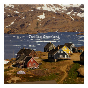 Tasiilaq, Greenland Poster