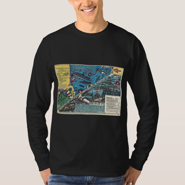 Task Force!  Helen of Toy  Comic Book Ad T-Shirt (Front)