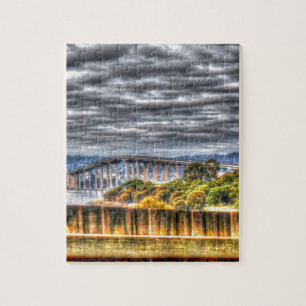 TASMAN BRIDGE HOBART TASMANIA AUSTRALIA JIGSAW PUZZLE