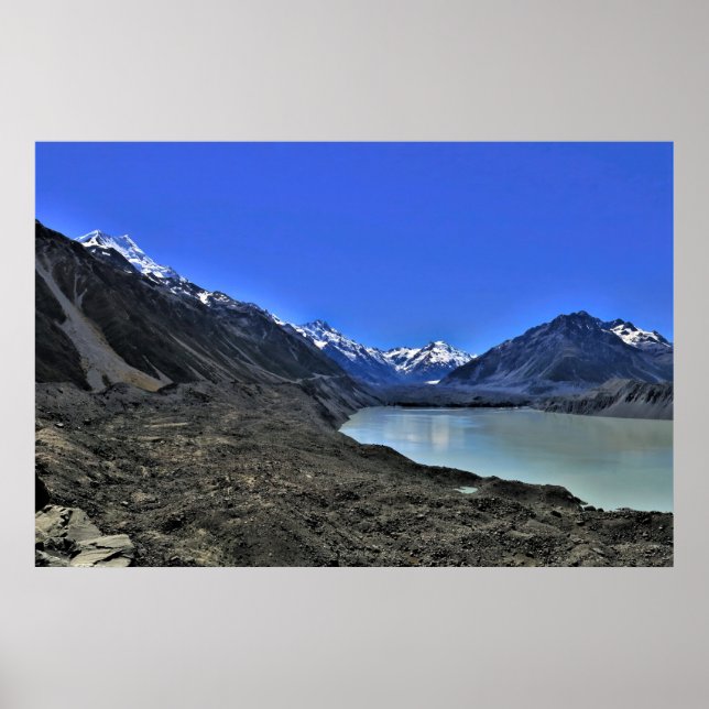 Tasman Valley Poster (Front)