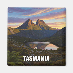 Tasmania Australia Cradle Mountain Travel Magnet