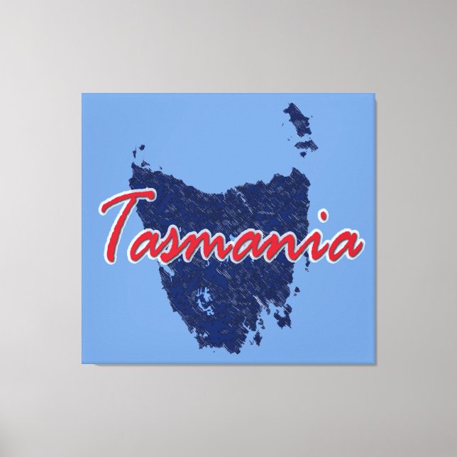 Tasmania Canvas Print (Front)