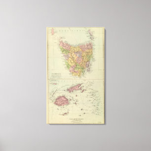 Tasmania, Fiji Canvas Print