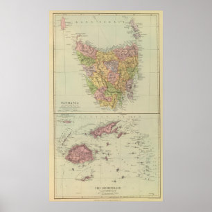 Tasmania, Fiji Poster