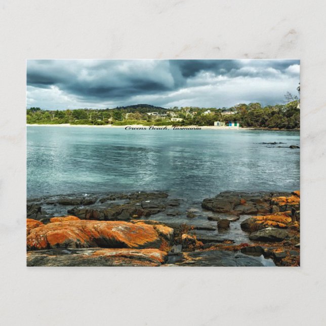 Tasmania - Greens Beach Postcard (Front)