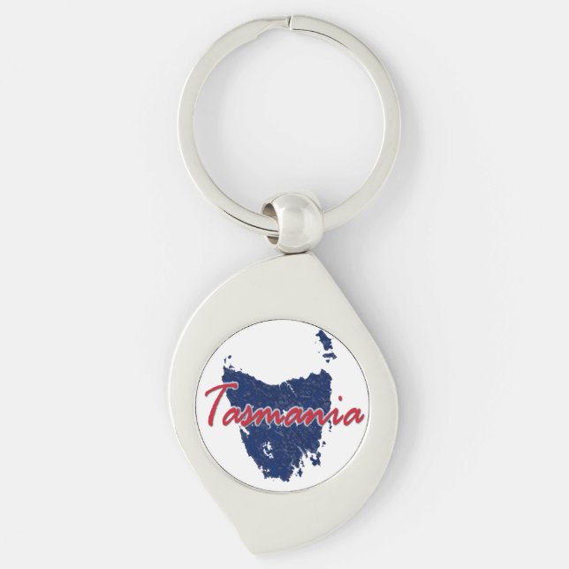 Tasmania Keychain (Front)