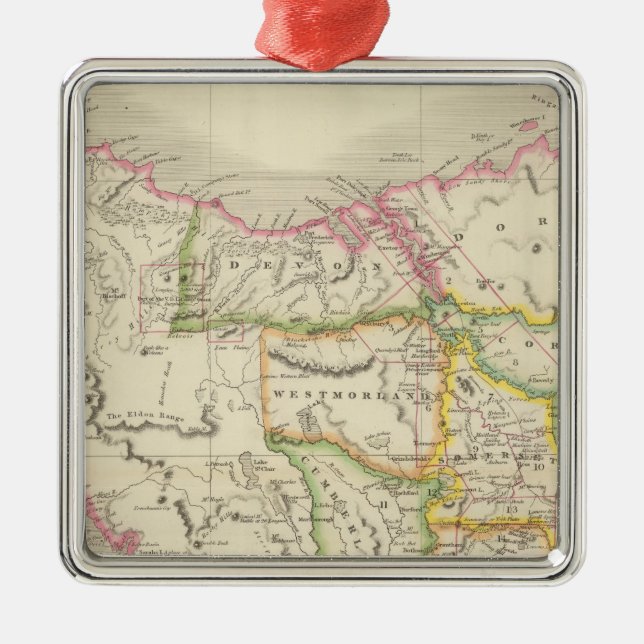 Tasmania Metal Ornament (Front)