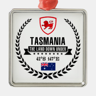 Tasmania Metal Ornament
