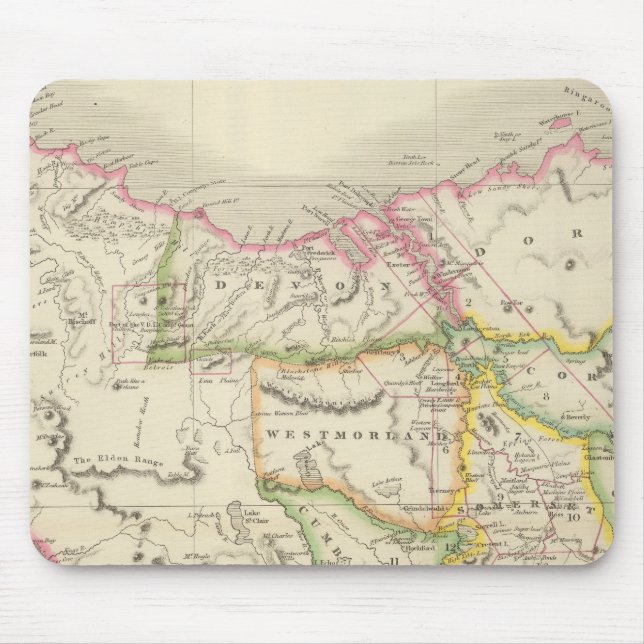 Tasmania Mouse Pad (Front)