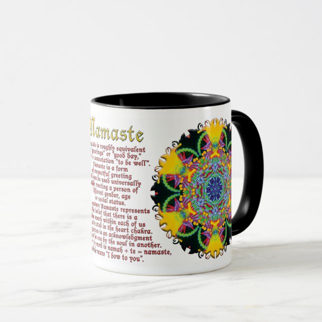 Tasmania Namaste Mug (Front Right)