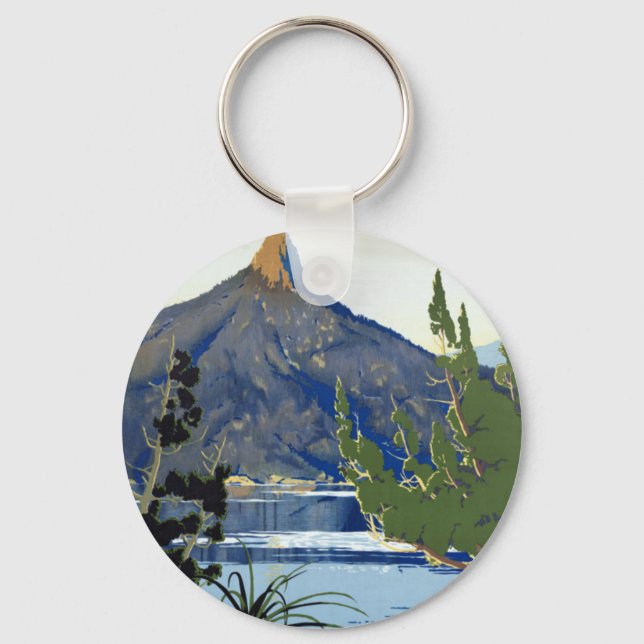 Tasmania ~ Switzerland of the South Keychain (Front)