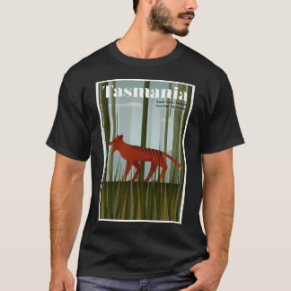 Tasmania Vintage Travel And Tourism Advertising Pr T-Shirt