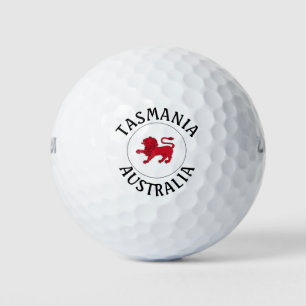 Tasmanian Badge (Australia) Golf Balls