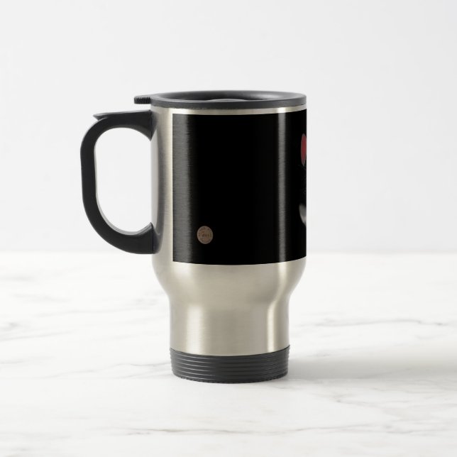 Tasmanian Devil  by Chrissy Wild Travel Mug (Left)
