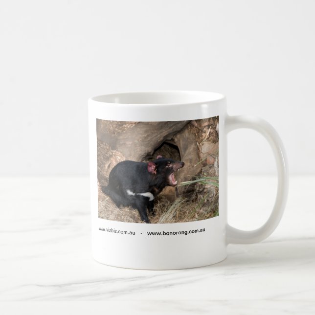 Tasmanian Devil Coffee Mug (Right)