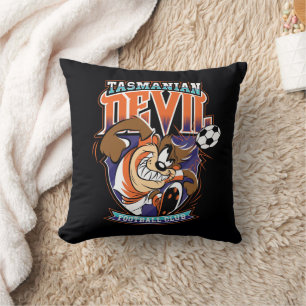 Tasmanian Devil Football Club Badge Throw Pillow