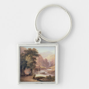 Tasmanian Gorge (w/c) Keychain