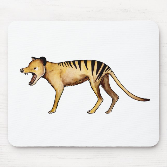 Tasmanian tiger, Thylacine Mouse Pad (Front)