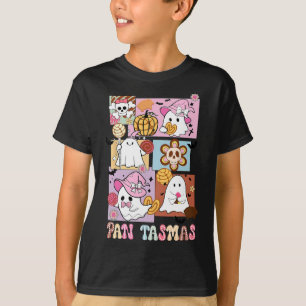 Tasmas Ghost Pumpkin Spooky Conchas Halloween T-Shirt
